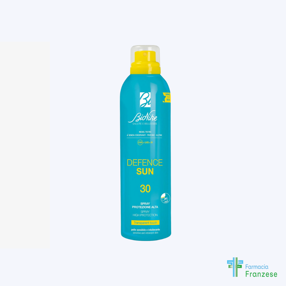 bionike latte spray defence sun protezione 30+